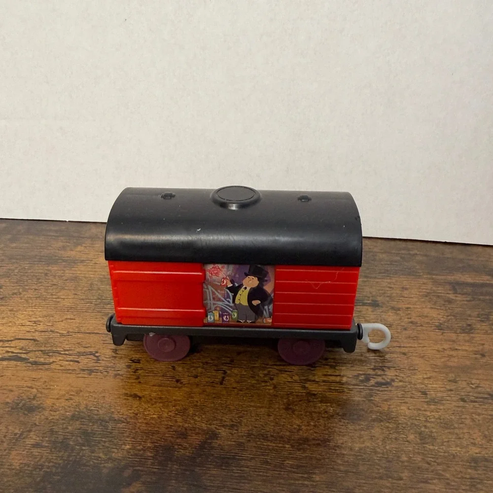 Mattel Thomas & Friends Train Car Red Sir Topham Hatt Graffiti Cargo 2022